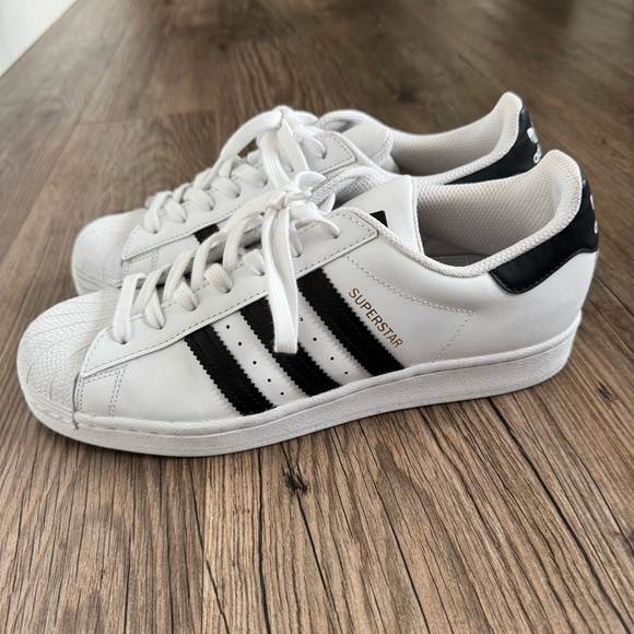 Adidas SUPERSTAR ADV SHOES Cloud White / Core Black / Cloud White size 9.5 - Picture 3 of 8
